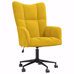 VidaXL 328179, Velours, Jaune, mousse, 615 mm, 690 mm, 1020 mm