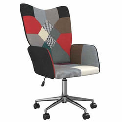 vidaXL Chaise de relaxation Patchwork Tissu - TU