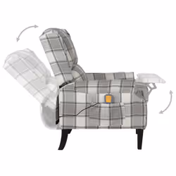 VidaXL 329314 Fauteuil massant électrique Gris