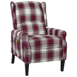 VidaXL 329317 Fauteuil massant électrique Rouge