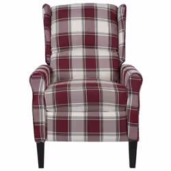 VidaXL 329317 Fauteuil massant électrique Rouge