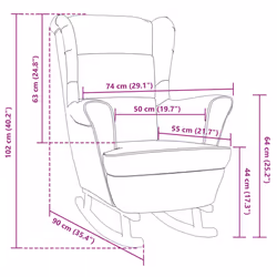 VidaXL 329365 Fauteuil à bascule et planche pour enfant - Vue supplémentaire 8
