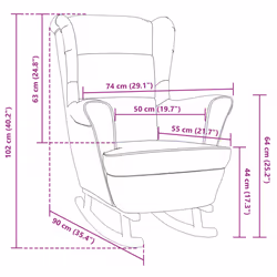 VidaXL 329368 Fauteuil à bascule et planche pour enfant - Vue supplémentaire 8