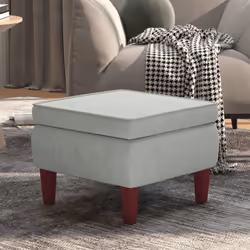 Ce joli tabouret est conçu pour attirer l'attention dans chaque maison et ajouter de l'intérêt à votre salon. Le repose-pied  ...