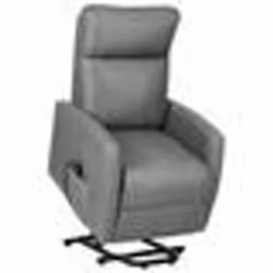 vidaXL Fauteuil Gris clair Tissu - TU