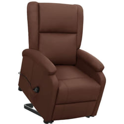 Vidaxl - Fauteuil Marron Similicuir