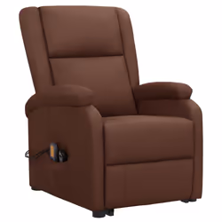 VidaXL 329694 Fauteuil massant électrique Marron