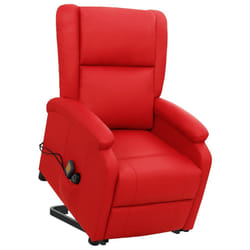 VidaXL 329697 Fauteuil massant électrique Rouge