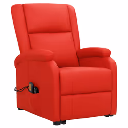 VidaXL 329697 Fauteuil massant électrique Rouge