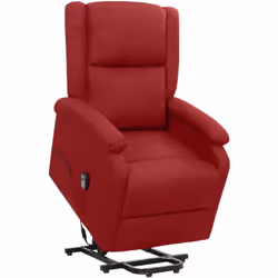 Asseyez-vous et détendez-vous dans ce fauteuil très confortable ! Fonction d'inclinaison manuelle : le fauteuil inclinable es ...