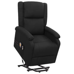 VidaXL 329711 Fauteuil massant électrique Noir