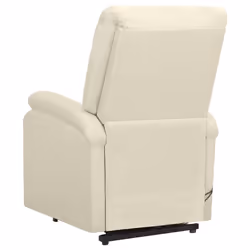 VidaXL 329718 Fauteuil massant électrique Crème - Vue supplémentaire 4