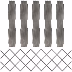 Ces clôtures de jardin en bois présentent un design simple mais pratique et conviennent parfaitement à votre jardin. Les pann ...