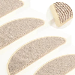 Vidaxl Tapis de Marches d'Escalier - 56x17x3 cm