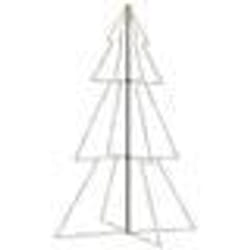 vidaXL Arbre de Noël cône 240 LED d'intérieur/d'extérieur 118x180 cm - TU