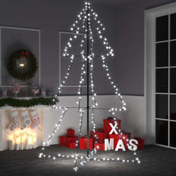 Vidaxl - Arbre de Noël cône 240 led d intérieur d extérieur 118x180 cm