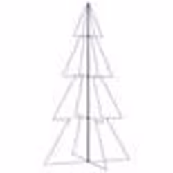 vidaXL Arbre de Noël cône 360 LED d'intérieur/d'extérieur 143x250 cm - TU