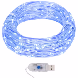 La guirlande lumineuse à micro LED est parfaite pour une utilisation comme un complément d’éclairage à tout projet décoratif. ...