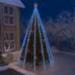 vidaXL Guirlande lumineuse avec 500 LED Bleu 500 cm Int/Ext - TU