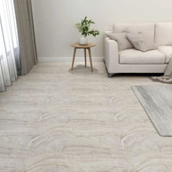 Dalles de plancher autoadhésives 20 pcs PVC 1,86 m² beige vidaXL