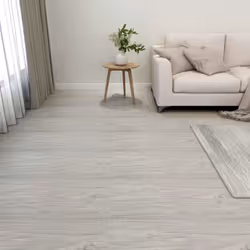 Cet ensemble de planches de plancher en PVC autoadhésif de qualité supérieure se compose de 20 planches de 30,5 x 30,5 cm cha ...