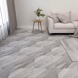 Cet ensemble de planches de plancher en PVC autoadhésif de qualité supérieure se compose de 20 planches de 30,5 x 30,5 cm cha ...