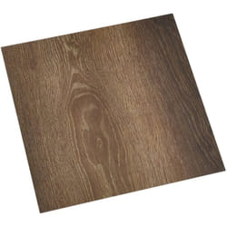 Dalles de plancher autoadhésives 20 pcs PVC 1,86 m² marron vidaXL