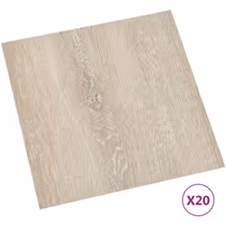 Cet ensemble de planches de plancher en PVC autoadhésif de qualité supérieure se compose de 20 planches de 30,5 x 30,5 cm cha ...
