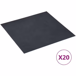 Cet ensemble de planches de plancher en PVC autoadhésif de qualité supérieure se compose de 20 planches de 30,5 x 30,5 cm cha ...