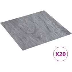 Cet ensemble de planches de plancher en PVC autoadhésif de qualité supérieure se compose de 20 planches de 30,5 x 30,5 cm cha ...