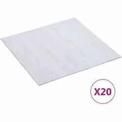 Cet ensemble de planches de plancher en PVC autoadhésif de qualité supérieure se compose de 20 planches de 30,5 x 30,5 cm cha ...
