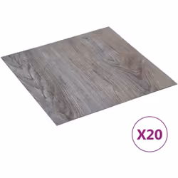 Cet ensemble de planches de plancher en PVC autoadhésif de qualité supérieure se compose de 20 planches de 30,5 x 30,5 cm cha ...