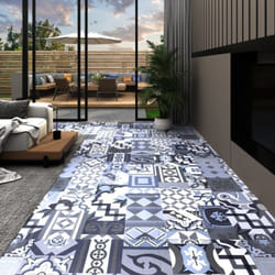 Vidaxl - Dalles de plancher autoadhésives 20pcs pvc 1,86 m² motif coloré