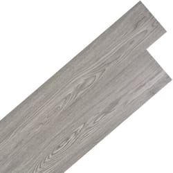 Vidaxl - Dalles de plancher pvc autoadhésif 5,21 m² 2 mm gris foncé