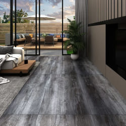 Vidaxl - Dalles de plancher pvc autoadhésif 5,21 m² 2 mm gris brillant
