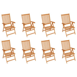 VidaXL 3072540 chaise d'extérieur Terrace Teck