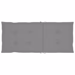 VidaXL 3072542 chaise d'extérieur Terrace Siège rembourré Teck Gris - Vue supplémentaire 8