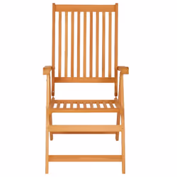 VidaXL 3072543 chaise d'extérieur Terrace Siège rembourré Teck Crème - Vue supplémentaire 4