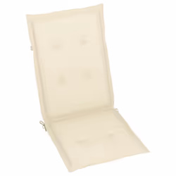 VidaXL 3072543 chaise d'extérieur Terrace Siège rembourré Teck Crème - Vue supplémentaire 7