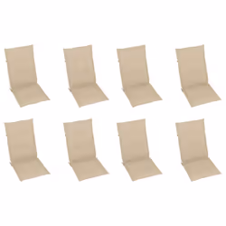 VidaXL 3072544 chaise d'extérieur Terrace Siège rembourré Teck Beige - Vue supplémentaire 5