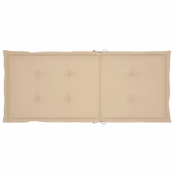 VidaXL 3072544 chaise d'extérieur Terrace Siège rembourré Teck Beige - Vue supplémentaire 7