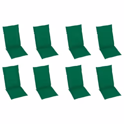 VidaXL 3072546 chaise d'extérieur Terrace Siège rembourré Teck Vert - Vue supplémentaire 5