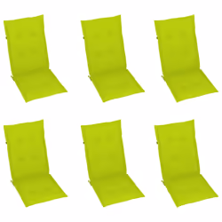 VidaXL 3072552 chaise d'extérieur Terrace Siège rembourré Teck Vert - Vue supplémentaire 6