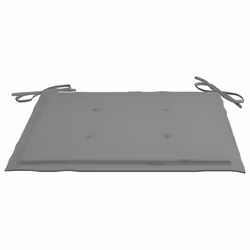 VidaXL 3072890 chaise d'extérieur Terrace Siège rembourré Teck Gris - Vue supplémentaire 8