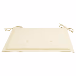 VidaXL 3072891 chaise d'extérieur Terrace Siège rembourré Teck Crème - Vue supplémentaire 8