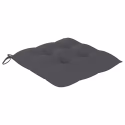 VidaXL 3072904 chaise d'extérieur Terrace Siège rembourré Teck Anthracite - Vue supplémentaire 8