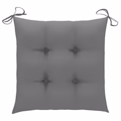 VidaXL 3072905 chaise d'extérieur Terrace Siège rembourré Teck Gris - Vue supplémentaire 6