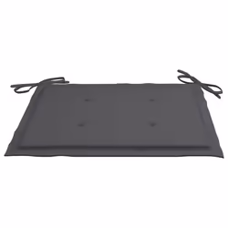 VidaXL 3072917 chaise d'extérieur Terrace Siège rembourré Teck Anthracite - Vue supplémentaire 8