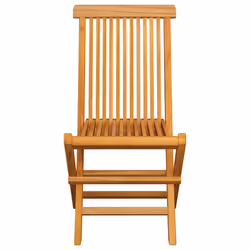 VidaXL 3072919 chaise d'extérieur Terrace Siège rembourré Teck Crème - Vue supplémentaire 4