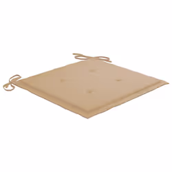 VidaXL 3072920 chaise d'extérieur Terrace Siège rembourré Teck Beige - Vue supplémentaire 7